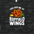 thumbnail image 4 of Inktastic Buffalo Wings Game Day Snack Women's T-Shirt, 4 of 5