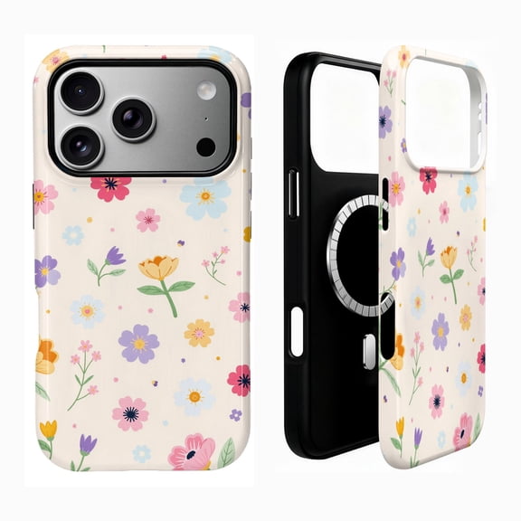 SKLYDDI Cute Aesthetic Pink Case for iPhone 17 Pro Max, Compatible with MagSafe - 280