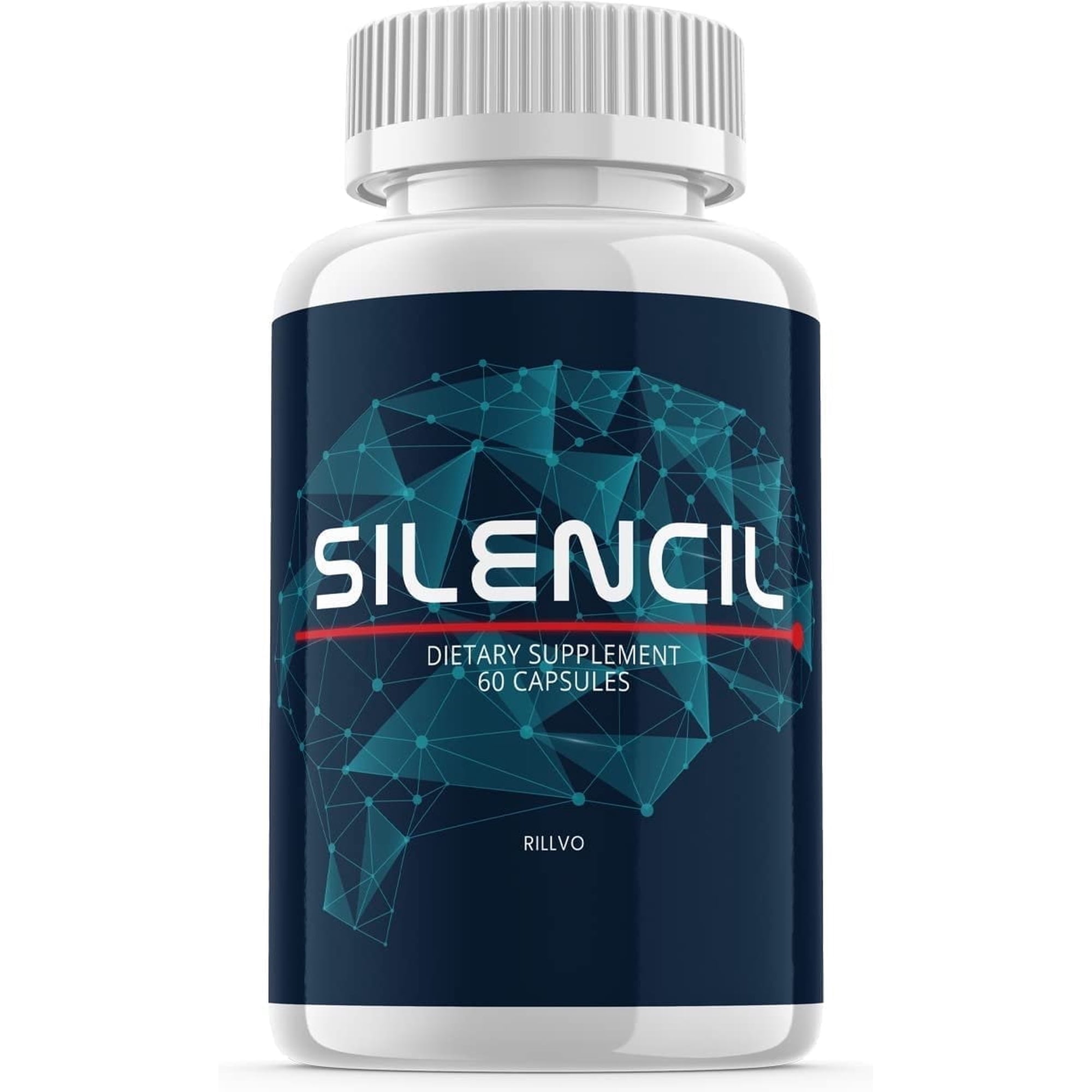 Silencil Advanced Supplement Pills for Tinnitus, Support Ear Health Capsules (60 Capsules)