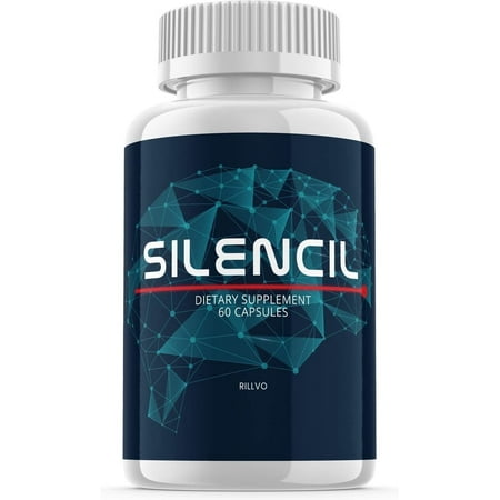 Silencil Advanced Supplement Pills for Tinnitus, Support Ear Health Capsules (60 Capsules)