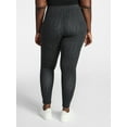 thumbnail image 2 of Terra & Sky Women's Plus High Waist Full Length Leggings, Sizes 0X-5X, 2 of 5