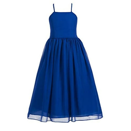 Criss Cross Gown - Ekidsbridal Criss-Cross Chiffon Flower Girl Dress Princess Dresses Pageant Gown Birthday Girl Dress Ballroom Gown Holiday Dresses Junior Bridesmaid Dress Graduation Dress Prom Dress Evening Gown 191
