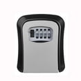 thumbnail image 3 of LUVCLS Outdoor Wall Mounted Key Safe Box with Combination Lock, Black, 3 of 10