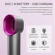thumbnail image 3 of Bladeless Fan Small Table Fan Air Cooler Rechargeable Silver White, 3 of 5