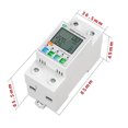 thumbnail image 4 of Tuya WiFi intelligent automatic reclosing protector switch current and voltage monitoring 1-63A, Overvoltage, Undervoltage, Overcurrent,, 4 of 8