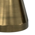 thumbnail image 3 of Simpli Home Allegra 16 inch Wide Modern Metal Side Table in Antique Brass Iron, Assembled, 3 of 9