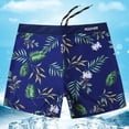 thumbnail image 2 of Leutsin Short de Bain pour Homme Séchage Rapide Plage Surf Course Natation Short d'Eau, 2 of 5
