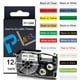 thumbnail image 2 of Etiqueta de 6/9/12mm Compatible con cinta Casio XR-9WE XR-12WE XR-6WE XR-9X XR-12X para fabricante de etiquetas Casio KL-120 KL-60 KL-820, 2 of 5