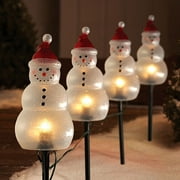 Holiday Time 4 CT Snowman Lawn Stakes