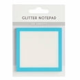 thumbnail image 2 of 1 Pc Sparkle Sticky Notes, Clear Post It Notes Pastel, Cute Self Adhesive Note Memo Pads, Transparent Glitter Notepads Stationery, See Through Notes, Small to Do List, Office Supplies, 3 Inch, Blue, 2 of 9