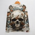 thumbnail image 3 of Gothic Skull Lover Neck Sweater, 3 of 6