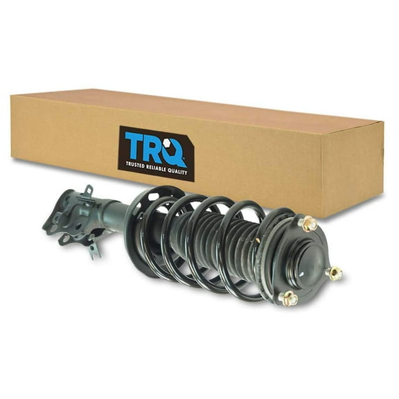 TRQ Front Left Complete Strut & Coil Spring Assembly Drivers Side Fits Select 2012-2015 Honda Civic
