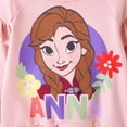 thumbnail image 4 of Disney Frozen Girls 2 Pcs Elsa/Anna Graphic Crewneck Sweatshirts and Joggers Outfit Sets Sizes 2-6, 4 of 7