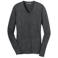 thumbnail image 1 of Port Authority Women's Versatile Rib Knit V-Neck Sweater, 1 of 1