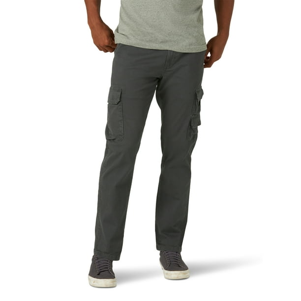 wrangler men's stretch taper leg regular fit cargo pant