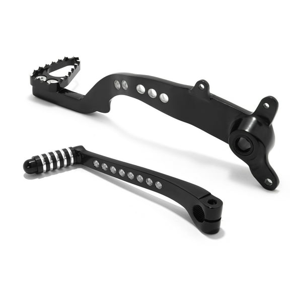 Forged Aluminum Brake   Shifter Shift Lever Pedals Set for Honda TRX450R TRX450ER 2004-2014