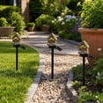 thumbnail image 4 of Solar Resin House Ground Mounted Lamp Outdoor Waterproof LED Lamp, 4 of 6