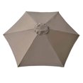 thumbnail image 2 of Housse de Remplacement pour Parasol de Jardin Extérieur Abri 2m 6 Baleines Kaki, 2 of 8