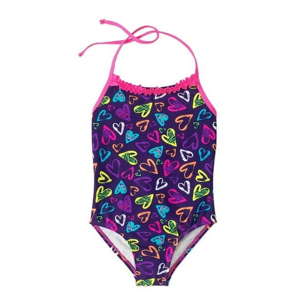 Freestyle Revolution Swimsuit One-Piece Little Girls' Size 4 Multicolor