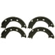 thumbnail image 1 of BALATAS DE TAMBOR RAM 1500 2002 al 2006 DODGE V8 4.7L Traseras WAGNER ., 1 of 4