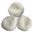 thumbnail image 1 of MasteelfCA 3 Pcs 7Inch Wool Hook and Loop Buffing Pad for Compound Cutting & Polishing, 1 of 3
