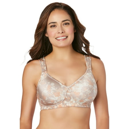 

Comfort Choice Women s Plus Size Microfiber Wireless Lightly Padded T-Shirt Bra