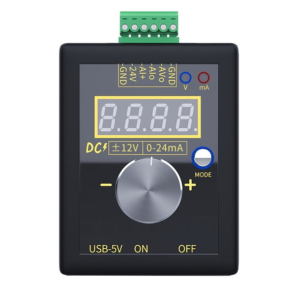 For Fnirsi Sg-002 Digital Signal Generator 4-20Ma 0-10V Voltage Current Transmitter Professional Electronic Measuring Instrument