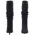 thumbnail image 2 of LOVE STEETLY Women's Extra Wide Calf Knee‑High Slouchy Boots, True Wide Width Kitten Heel Plus Size Comfort Boot., 2 of 7