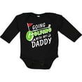 thumbnail image 3 of Inktastic Going Golfing with My Daddy- Kids Golf Boys or Girls Long Sleeve Baby Bodysuit, 3 of 5