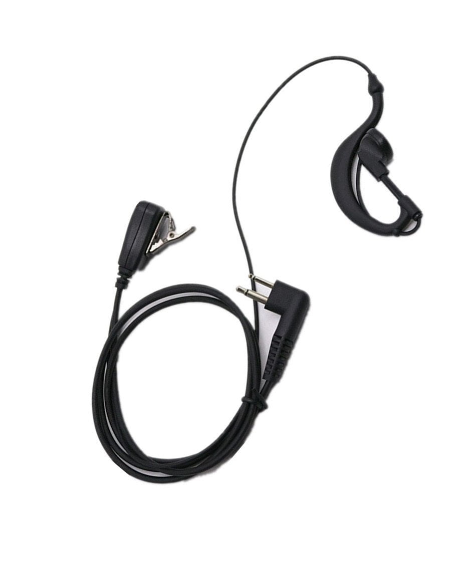 Ltvystore Advanced G Shape Police Earpiece Headset PTT Mic for 2_pin Motorola Radio CP040 CP200