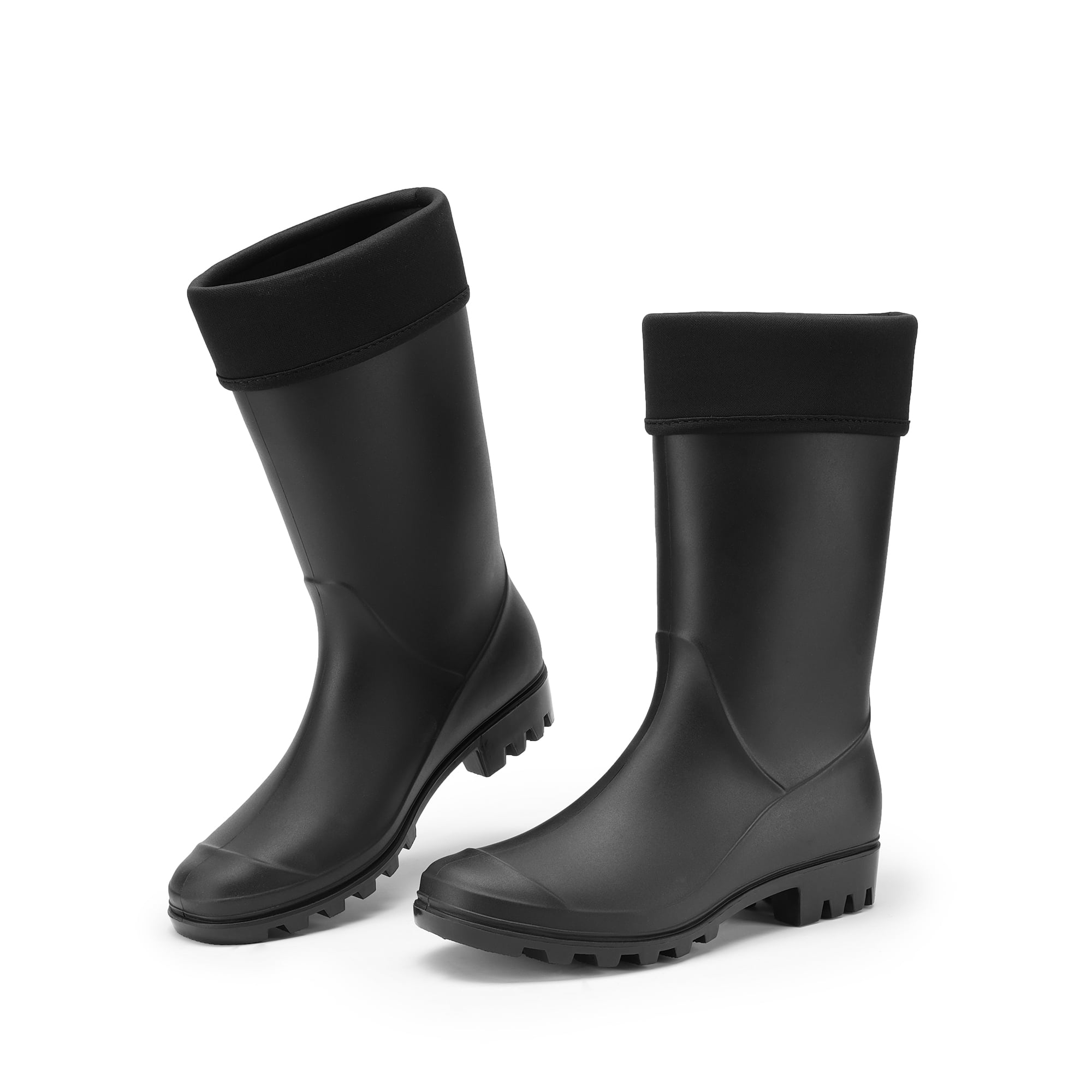 DREAM PAIRS Wellington Boots Women and Men Waterproof Rain Boots Slip-Resistant Wellies with Soft Lining for Outdoor, Gardening & Wet Weather