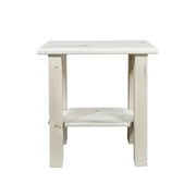 Montana Woodworks  Homestead Chairside Table, Ready Finish