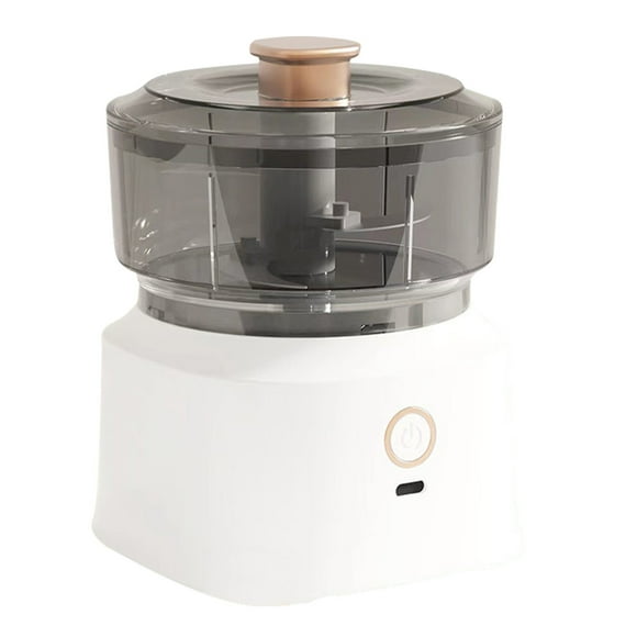 Electric Chopper Mini Food Chopper Electric Garlic Chopper, Portable Mini Food Processor, Wireless Vegetable Masher with Usb Charging, Garlic Masher Mincer for Onions Meat Spices 350Ml