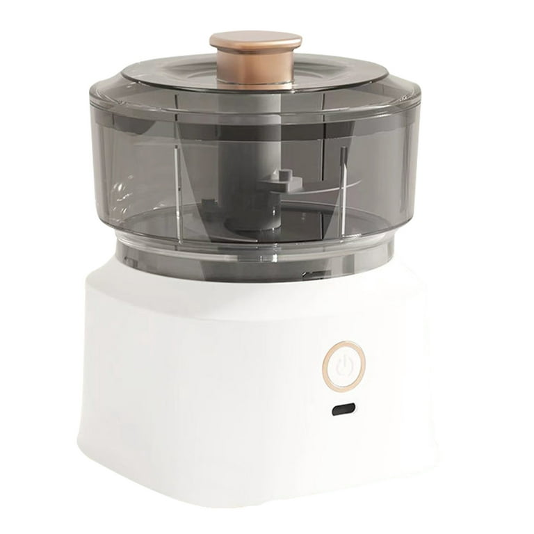 Real Simple Electric Mini Food Processor | Great for Garlic, Onion, Ginger, Jalapeño, Mini Chopper for Quick Food Prep Station | Portable USB