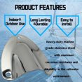 thumbnail image 5 of LOVEVER -Stainless Steel Clam Shell Vent  Wire Cable Cover  Outlet Cap  Clamshell -One Piece Structure and Streamlined Design for Boats  RVs and Outdoor Application -Pack of 2 PCS, 5 of 5