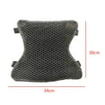 thumbnail image 4 of LOVIVER Coussin de Siège de Moto Cool Confortable Absorption Protection Solaire Convient pour le Vélo M, 4 of 5