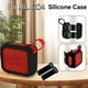 thumbnail image 4 of - de Silicona Portátil para Go 4, Protectora, Bolsa de Viaje con Correa para Montaje de Altavoz, Color Negro, 4 of 7