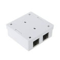 thumbnail image 7 of YIEMEEN 2 Port Cat5e RJ45 8P8C Keystone Jacks, Ethernet Wall Jack Punch Down Connector, 7 of 7