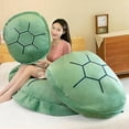 thumbnail image 2 of Turtle Power Shell, Giant Pillow, Kawaii Wearable Turtle Shell Plush Cushion (80cm/31.4in), 2 of 7