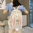 thumbnail image 3 of Mochila para estudiantes, mochila de gran capacidad con orejas de conejo, JK Soft Sister, 3 of 6