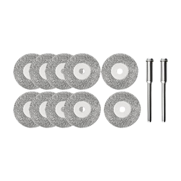 10 piezas Disco de corte Discos de corte de vidrio Rueda de corte profesional de 22 mm para sin agujero