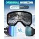thumbnail image 5 of Gafas de esquí Snowalva sin marco para snowboard con lente magnética UV400, 5 of 7