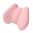 thumbnail image 4 of Cojín de respaldo suave, cómodo, ergonómico, resistente con correa, cojín para asiento de coche Rosa, 4 of 9