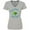 AC-Heather Grey, variant on Skip a Straw Save a Turtle with Cute Green Sea Turtle Women's V-Neck T-Shirt