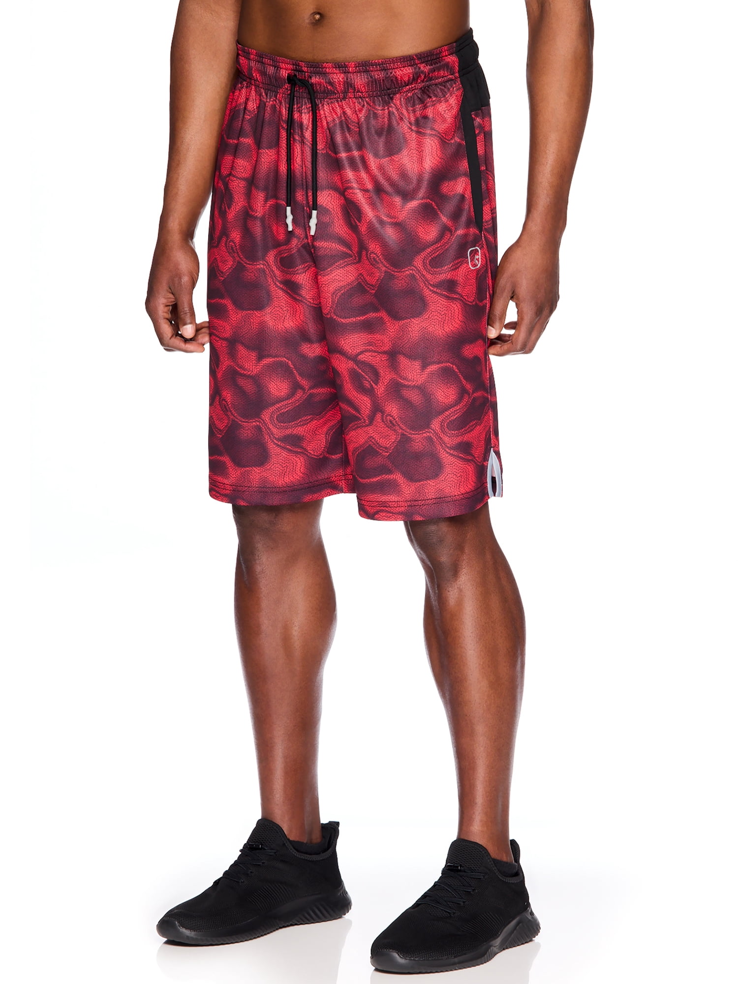 And1 Mens "Post Up" Basketball Shorts Swirl Print, Sizes S-3XL