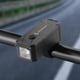 thumbnail image 1 of Faro de bicicleta recargable por USB, luz para manillar de bicicleta, 3 modos de luz, luz de ciclismo, 1 of 9