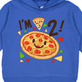thumbnail image 3 of Inktastic Im Two Pizza Birthday Party Toddler Hoodie, 3 of 4