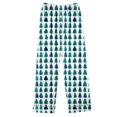 thumbnail image 5 of asdoklhq Womens Flannel Pajamas Sets Women's Home Pocket Printed Pajama Set for Daily Home Wear Multicolor 2X, 5 of 7