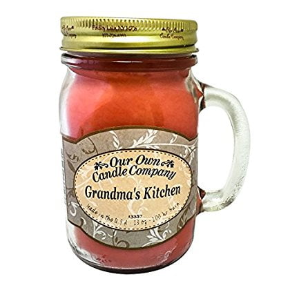 grandma s kitchen scented 13 ounce mason jar candle by our own