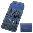 thumbnail image 1 of Xihbxyly Juego de Cortaúñas de 16 Piezas, Herramientas Multifuncionales de Acero Inoxidable, Diseño de Agarre Ergonómico, Estuche de Viaje, Manicura, Salón de Belleza, Kit Completo de 16 Piezas, 1 of 2